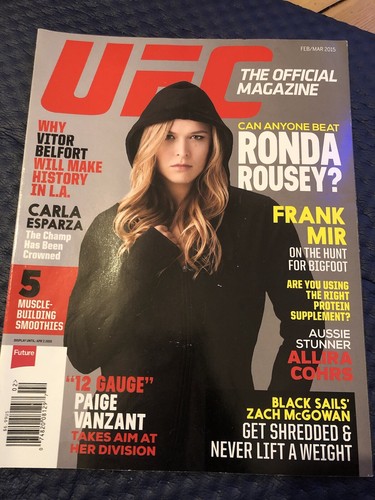 Ufc magazine ronda - rousey,