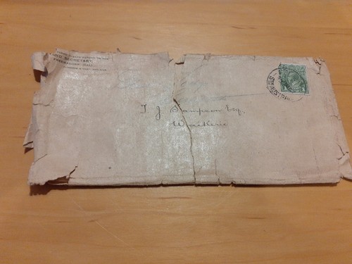 Masonic envelope with - masonic,