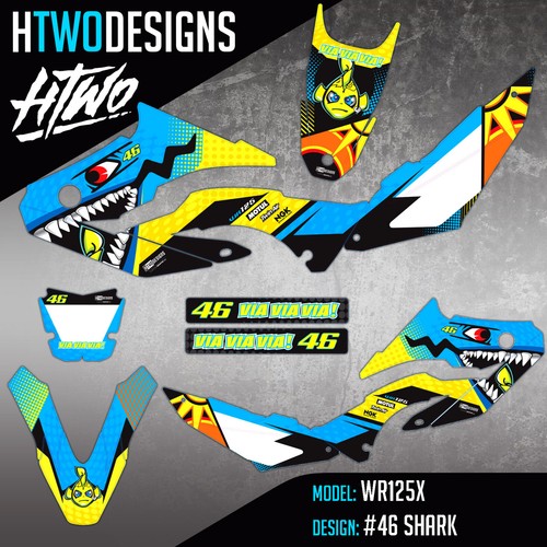 Wr125 graphics stickers fit - wr125,