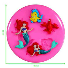 Disney Little Mermaid Silicone