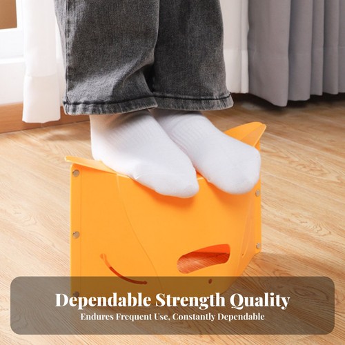 Flat folding stool foldable - stool,