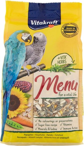 Vitakraft menu parrot food - vitakraft,