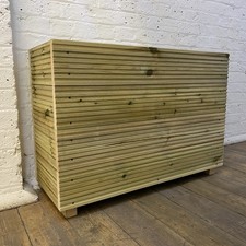 Large tall decking patio - large,