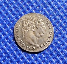 1818 Maundy Penny George III