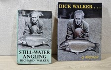 STILL-WATER ANGLING  by RICHARD WALKER, 1st EDITION HARDBACK BOOK 1953,  MEMOIR