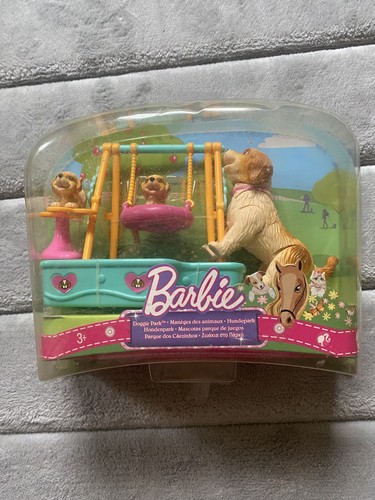 Barbie doggie park play set - play,