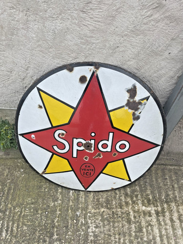 Vintage french enamel - vintage,, spido