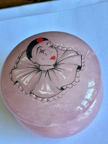 Vintage pink onyx - pink, marble
