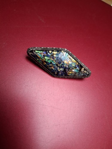 Amazing old silver butterfly - silver,