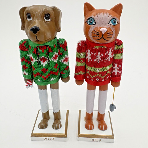 Wooden nutcrackers dog - nutcrackers,