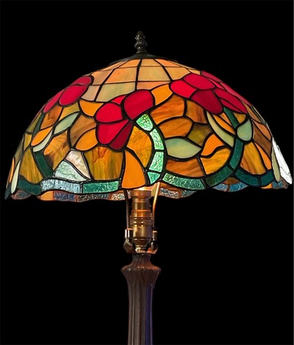 Vintage tiffany style shade - tiffany,