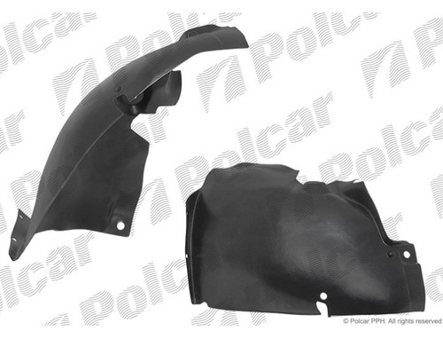 Hdpe wheel arch cover - cover, front