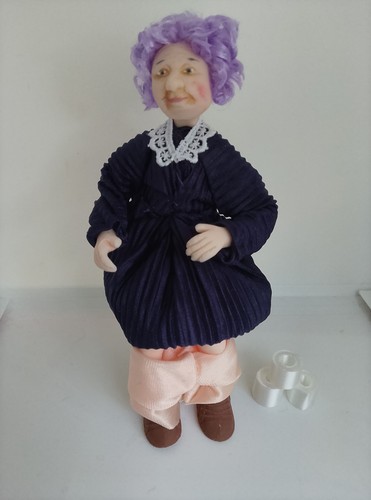 Dolls house miniature polymer - dolls,