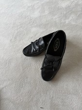 Tods Mens Black Leather