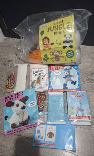Crochet animals set dog - animals,