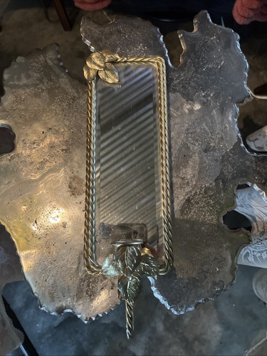Vintage mirror sconce - mirror,
