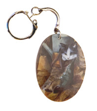 Cute kitten boot keyring - keyring,