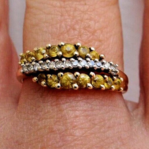 Gold yellow sapphire - 9,