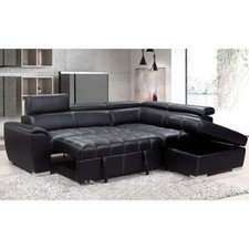 New Nevada Leather Corner Sofa