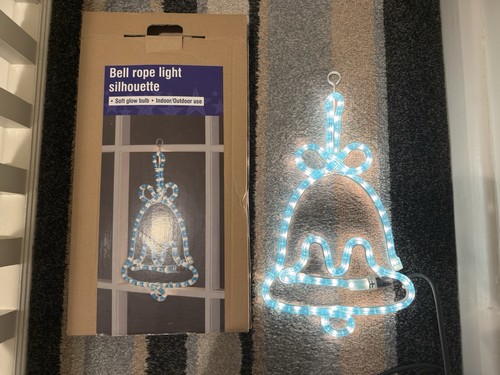 Christmas bell rope light - christmas,