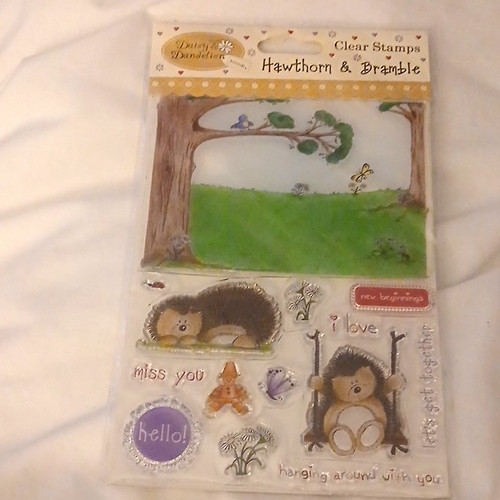 Docrafts clear stamp set - clear,