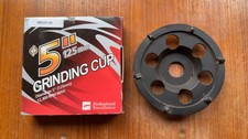 5"  (125mm) grinding cup-BPCD5-06 for Refina. Used for 2 seconds!