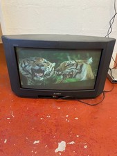 Sony Trinitron 28 inches CRT Widescreen Retro Gaming TV - KV-28WS2U with Remote