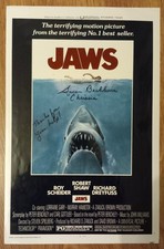 jaws susan backlinie signed poster