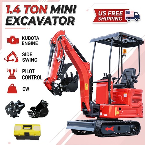 Ton mini excavator - 1.4,
