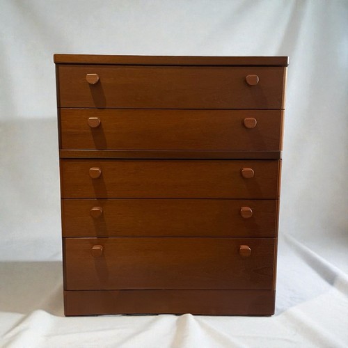 Stag cantata teak chest 5 - chest,