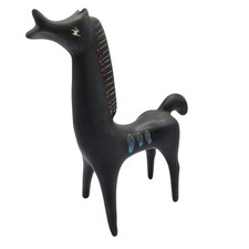 Black Terracotta Pottery Horse