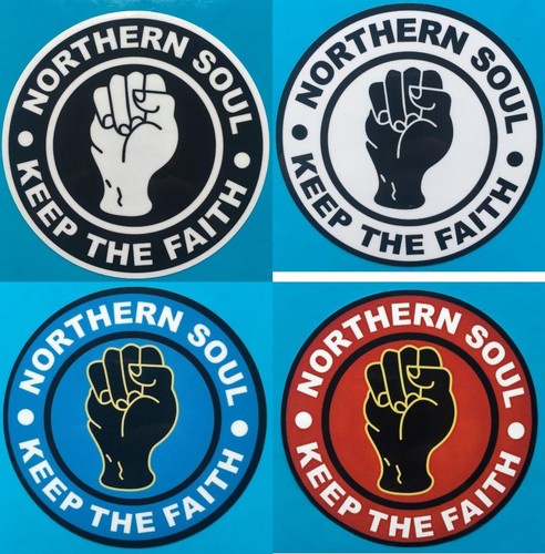 Northern soul vinyl sticker - northern,