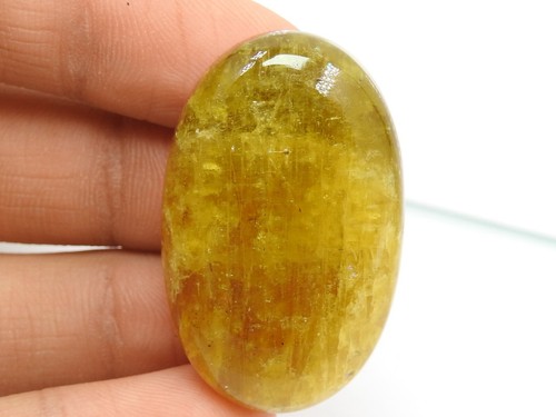 Heliodor cabochon smooth - heliodor,