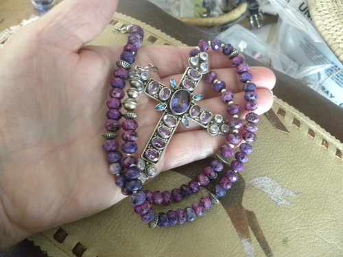 Charoite sterling silver - charoite,