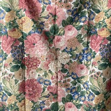 Sanderson Rose Peony Curtains Pair 64” wide x 50” drop