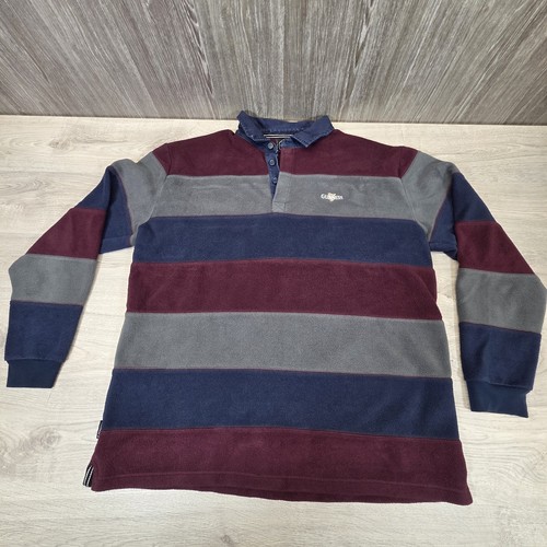 Guinness fleece striped rugby - guinness,