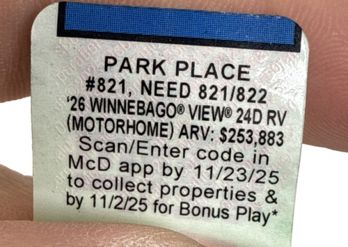 2025 monopoly mcdonald s - 2025, at