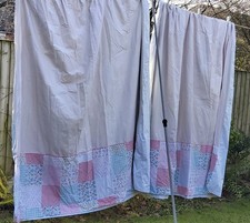 ? NEXT curtains pale pink 66 x 72 inches lined, pencil pleat