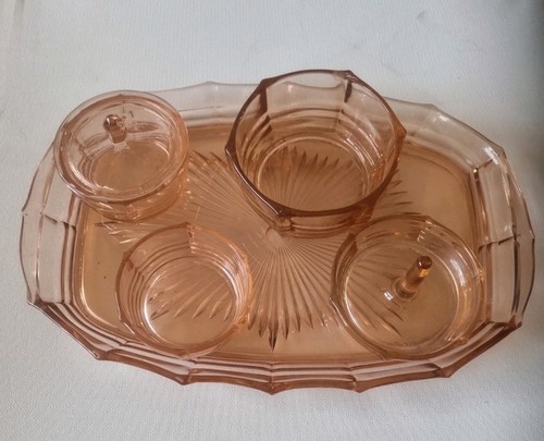 Vintage dressing table - vintage, set
