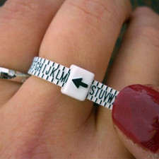 Finger ring sizer measure - finger,