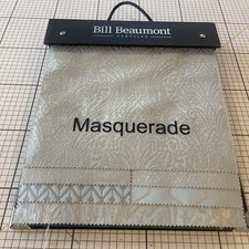 Bill Beaumont Mascarade fabric sample book. Ideal for craft projects.