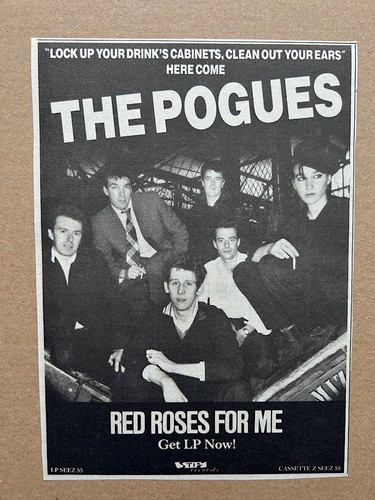 Pogues red roses - red, me