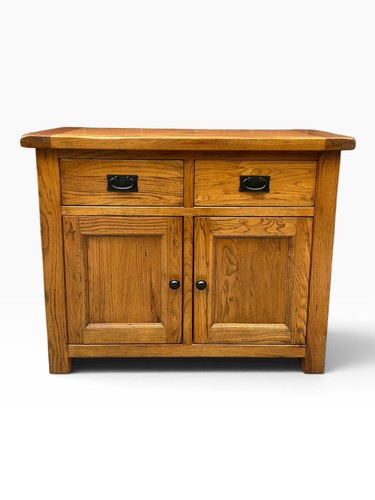 Solid oak sideboard - solid, rustic