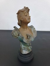 Antique Art Nouveau Woman Bust