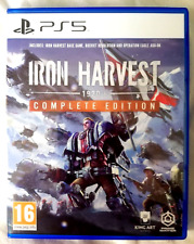 Iron Harvest - Complete Edition PS5  Opened - see photo - Disc Mint Condition