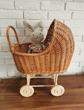 VINTAGE STYLE WICKER WOODEN