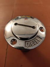 Chrome Metal Diesel Fuel Tank Cap Boat, Motorhome, Caravan