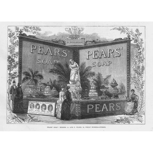 Pears soap display the - pears,