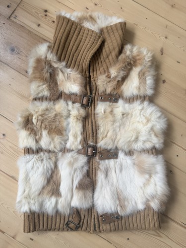 Vintage real rabbit fur - vintage, jacket