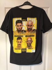 2023 UFC 284 Shirt Makhachev v Volkanovski - Perth, Australia - Medium Size